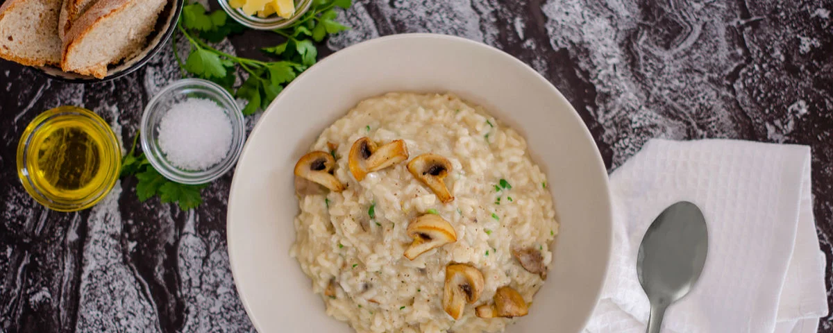 Recipe kit mushroom risotto